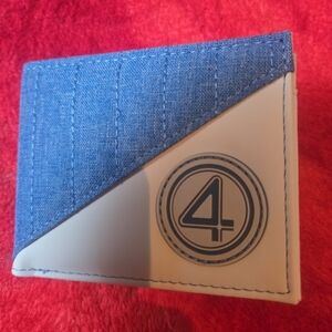 New fantastic 4 marvel comics anime manga leather wallet